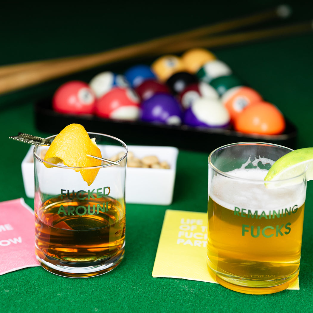 Fucked Around. Found Out. - Rocks Glass