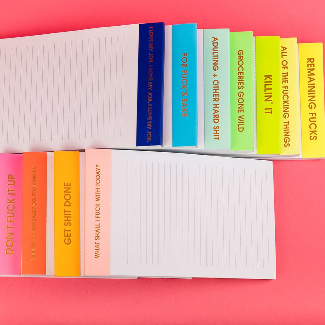 Groceries Gone Wild - Lined Notepad