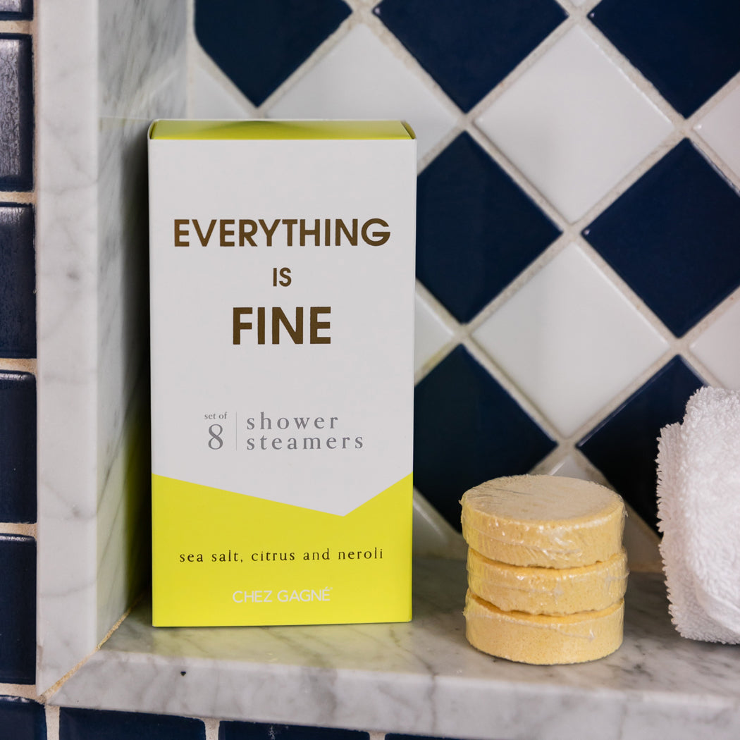 Everything is Fine - Shower Steamers - Sea Salt + Citrus + Neroli