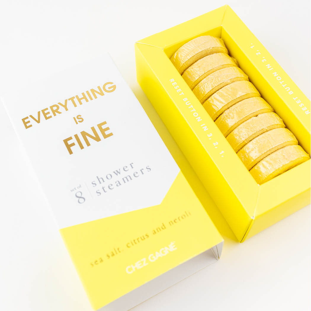 Everything is Fine - Shower Steamers - Sea Salt + Citrus + Neroli