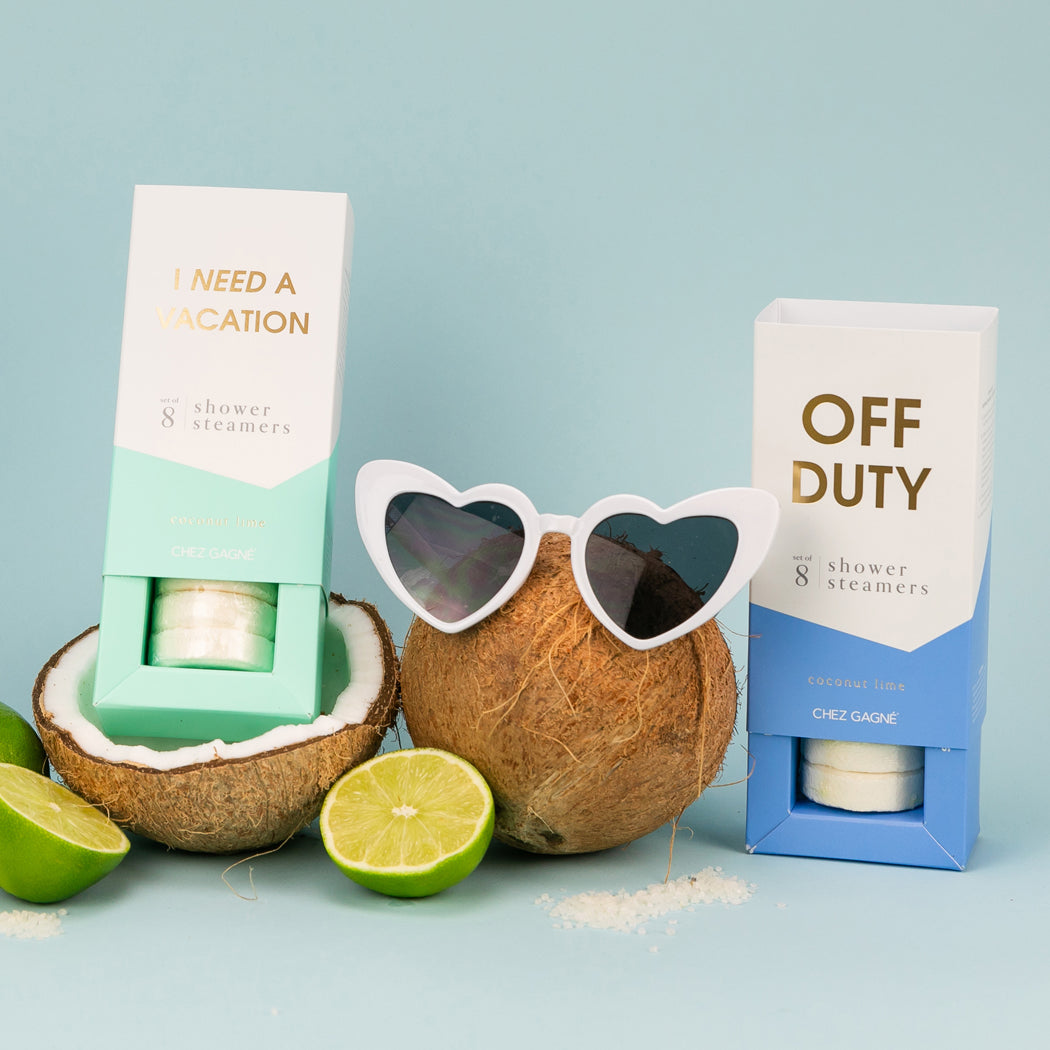 I Need A Vacation - Shower Steamers - Coconut Lime