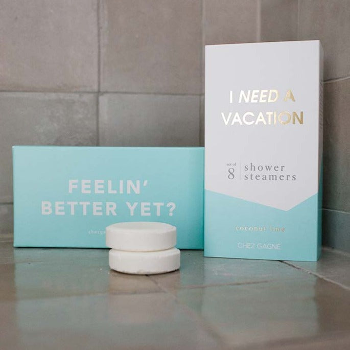 I Need A Vacation - Shower Steamers - Coconut Lime