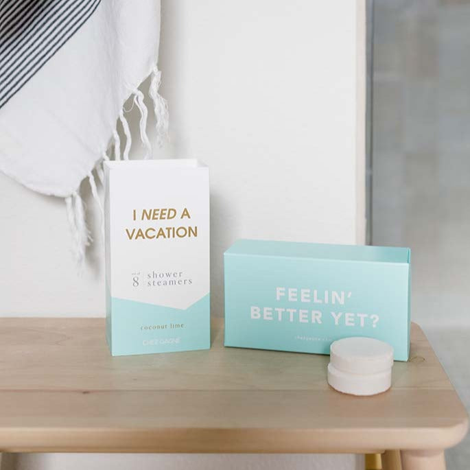 I Need A Vacation - Shower Steamers - Coconut Lime