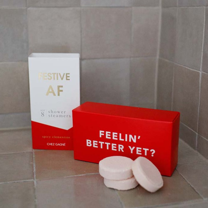 Festive AF - Shower Steamers - Spicy Clementine