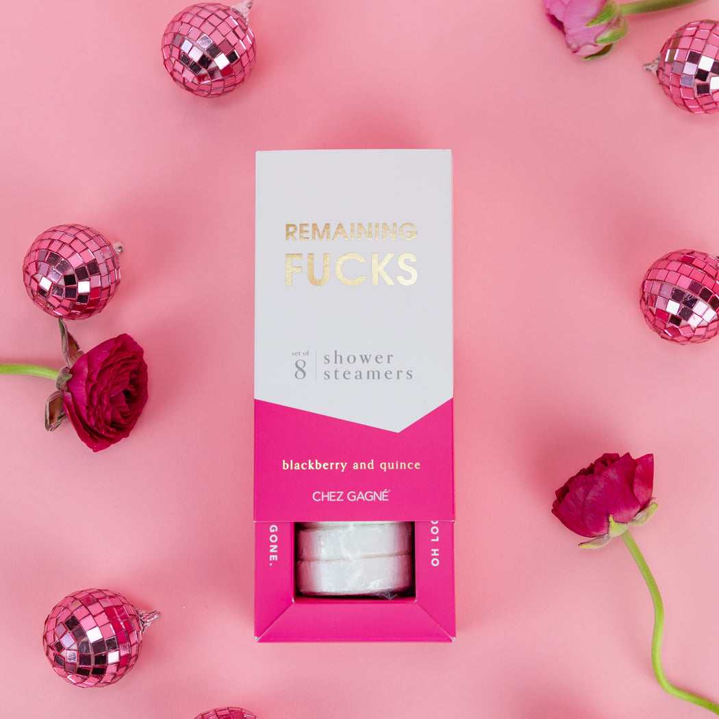 Remaining Fucks - Shower Steamers - Blackberry and Quince