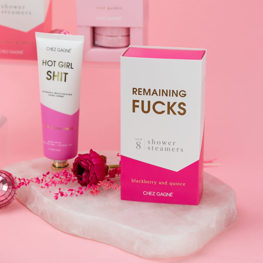 Remaining Fucks - Shower Steamers - Blackberry and Quince