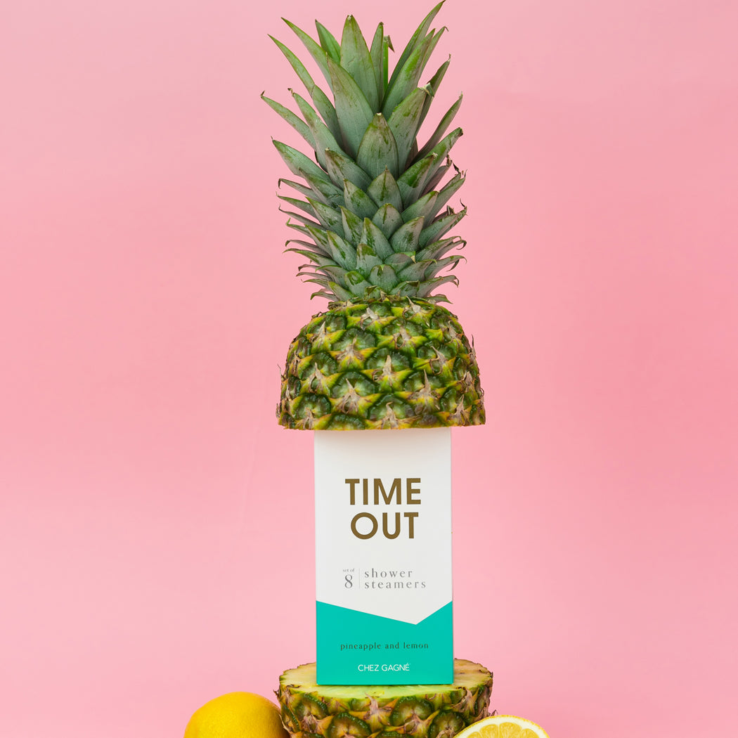 Time Out - Shower Steamers - Pineapple + Lemon