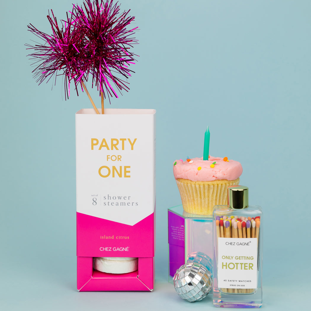 Only Getting Hotter - Glass Bottle Matches - Rainbow