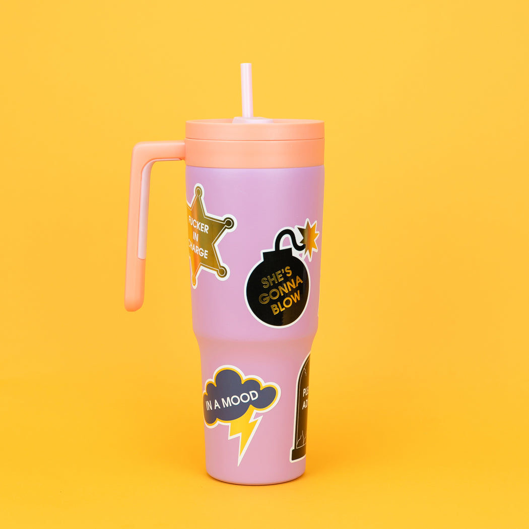 In A Mood - Vinyl Sticker