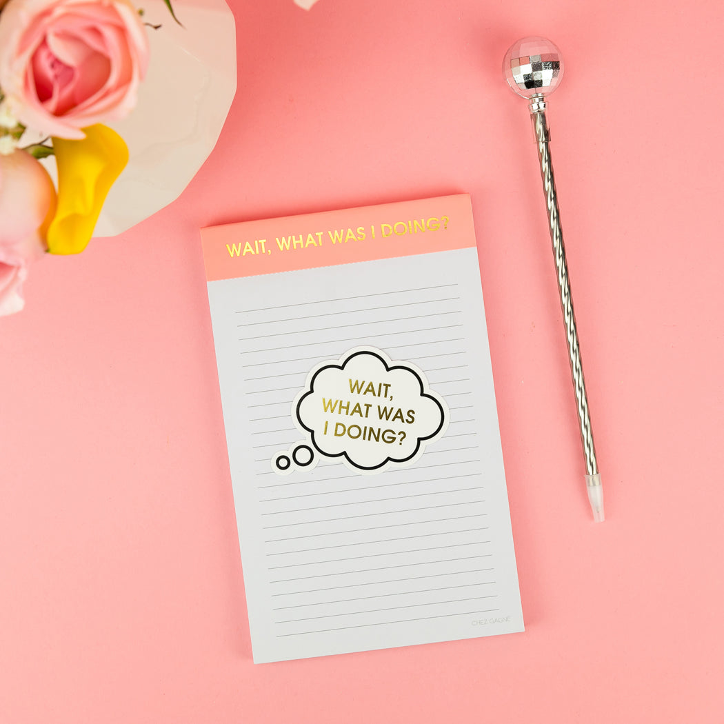 Wait, What Was I Doing? - Thought Bubble - Vinyl Sticker