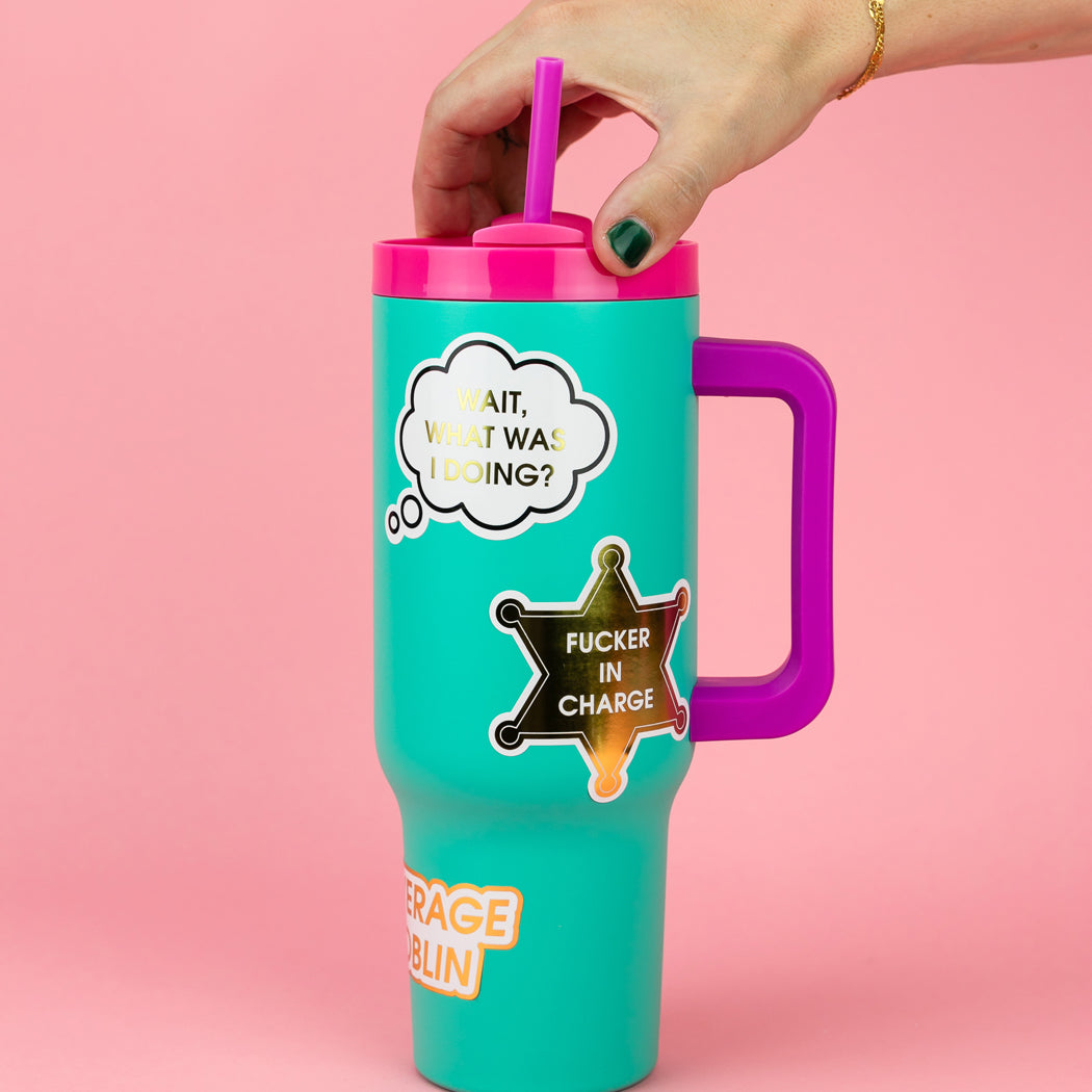 Wait, What Was I Doing? - Thought Bubble - Vinyl Sticker