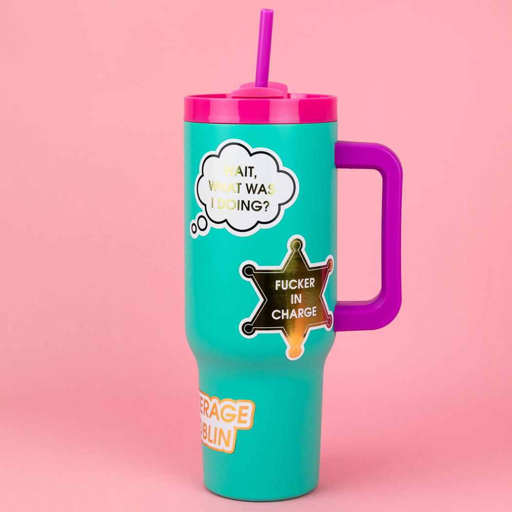 Wait, What Was I Doing? - Thought Bubble - Vinyl Sticker