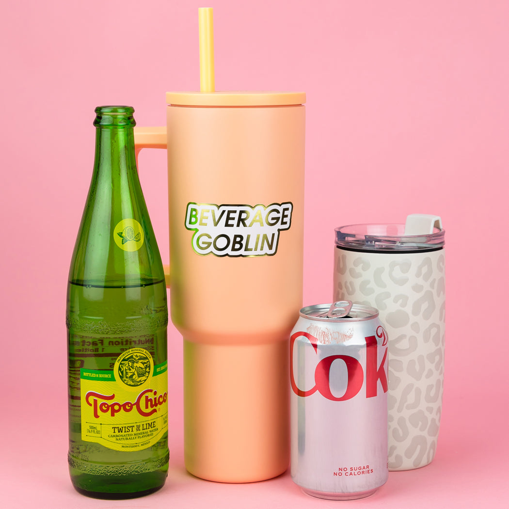 Beverage Goblin - Gold - Vinyl Sticker