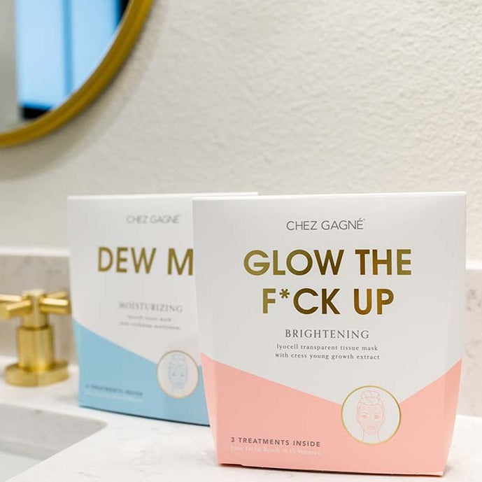 Glow the F*ck Up - Facial Sheet Masks - Brightening