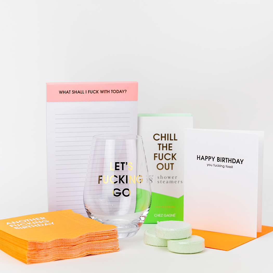 Sweary Birthday - Gift Set