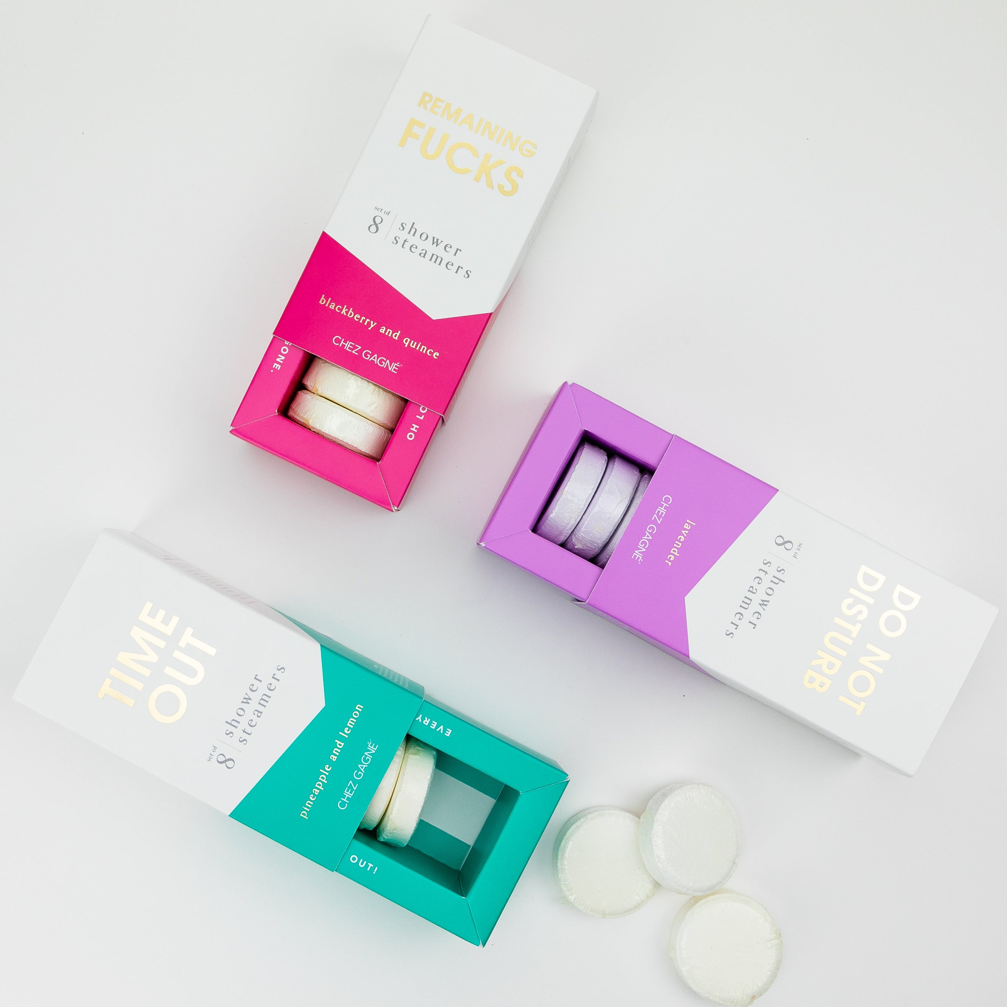 Time Out - Shower Steamers - Pineapple + Lemon