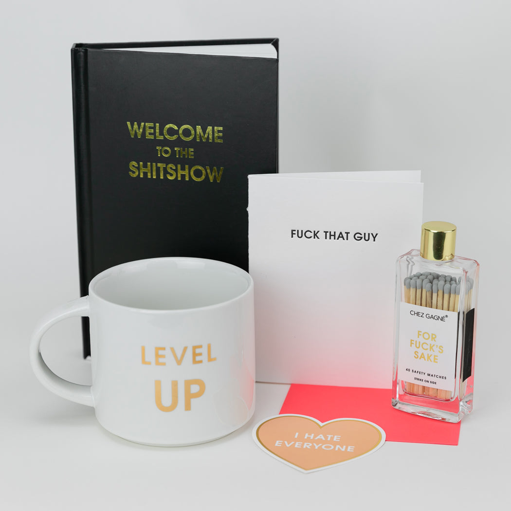 Level Up - Gold Foil Metallic Mug