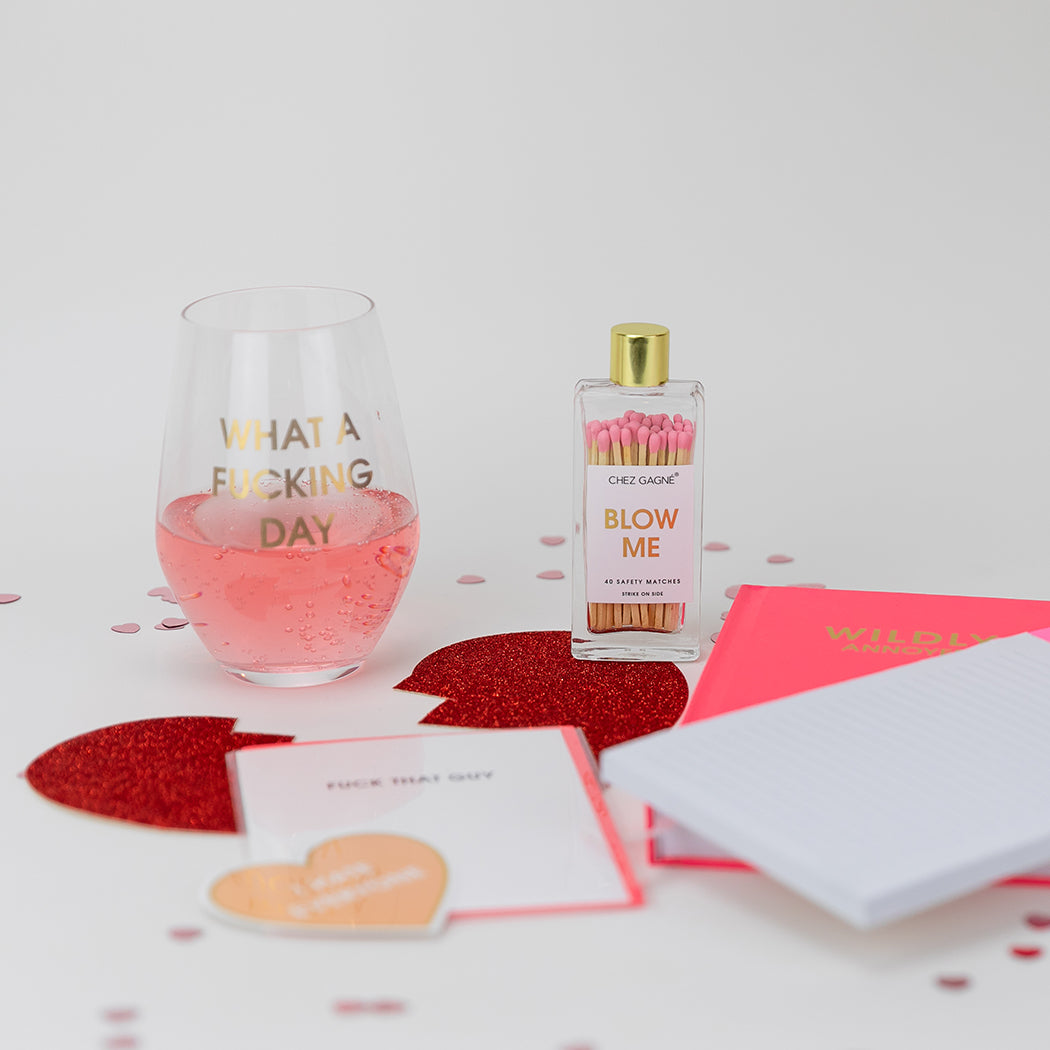 Blow Me - Glass Bottle Safety Matches