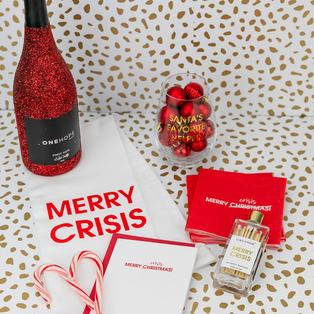 Merry Crisis - Cocktail Napkins