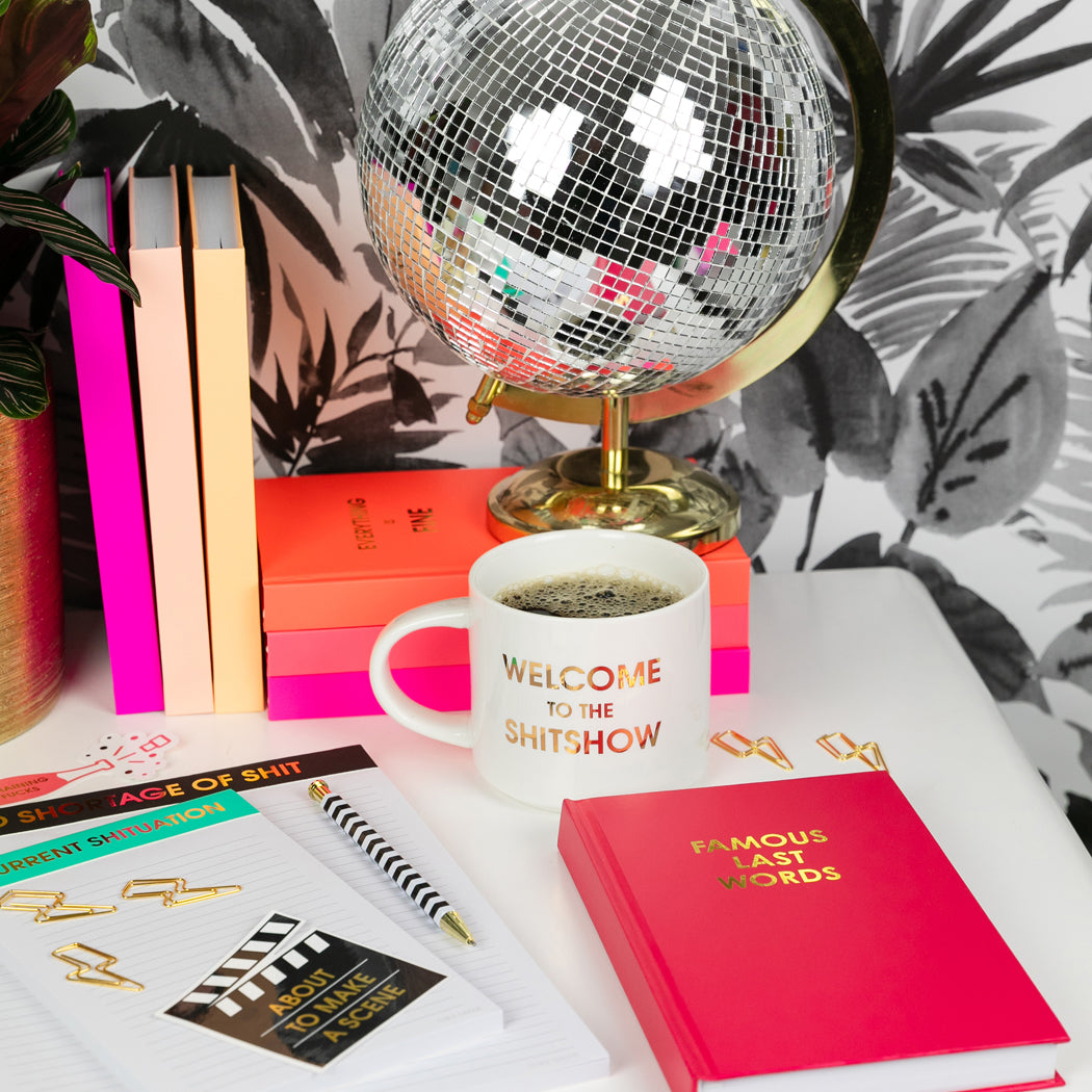 No Shortage of Shit - Large Memo Lined Notepad