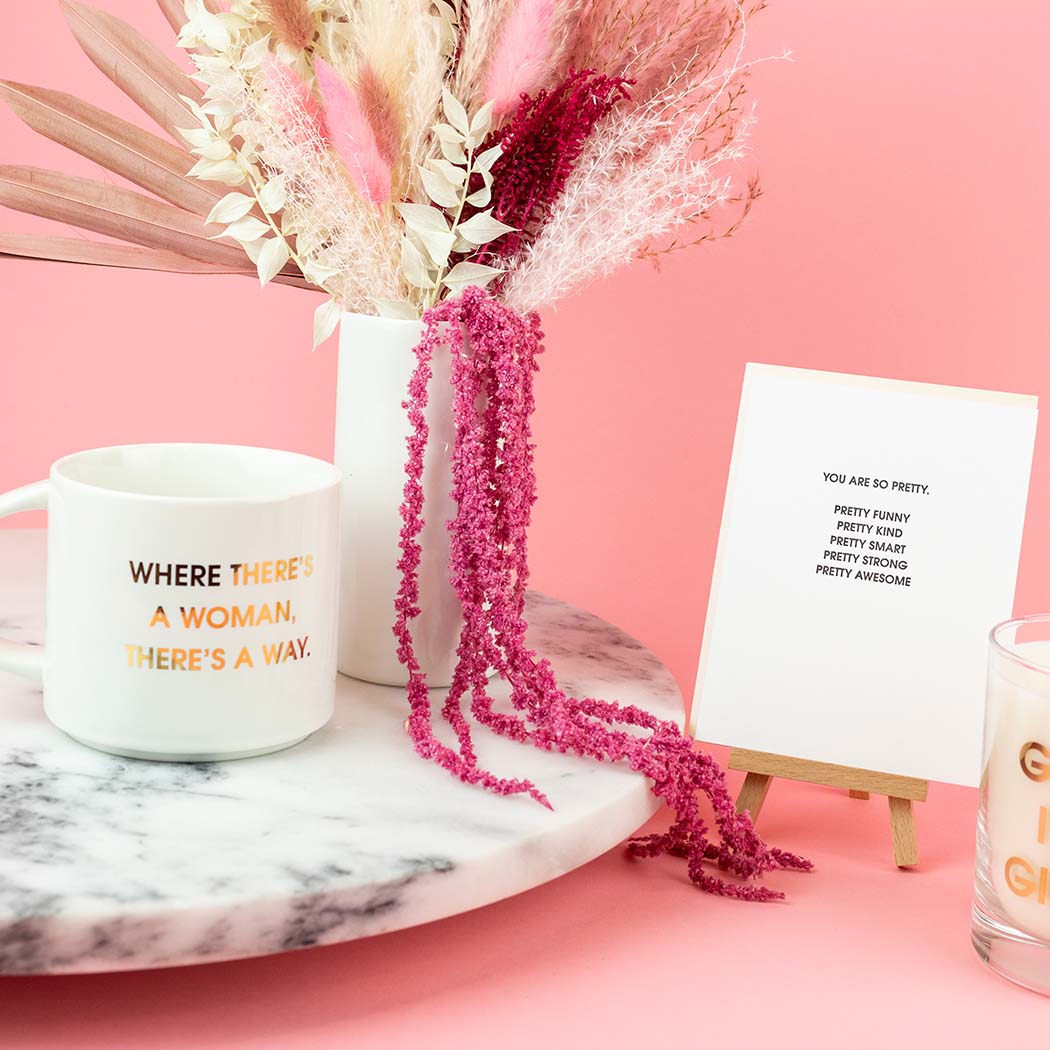 So Pretty Friendship - Letterpress Card