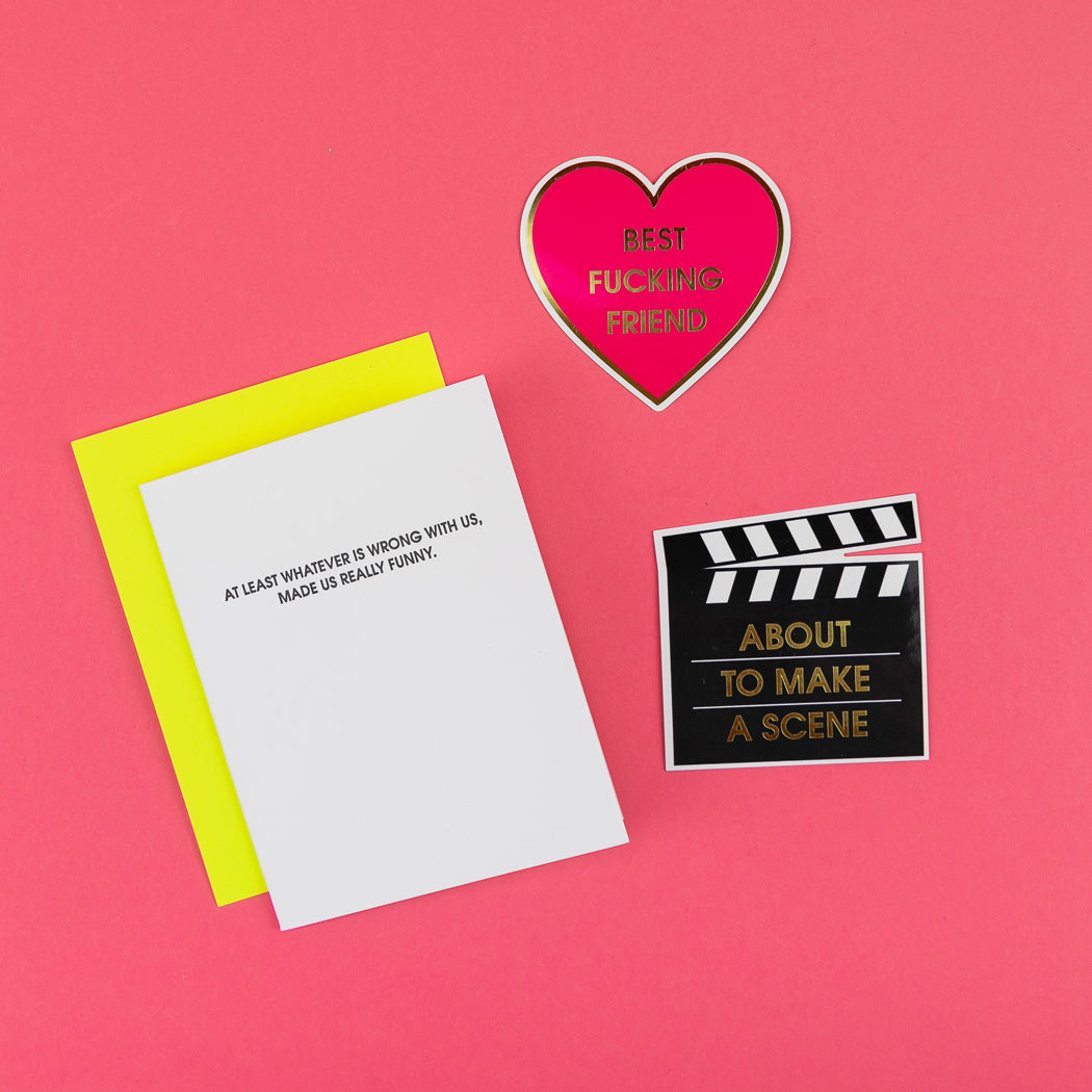 About To Make A Scene - Vinyl Sticker