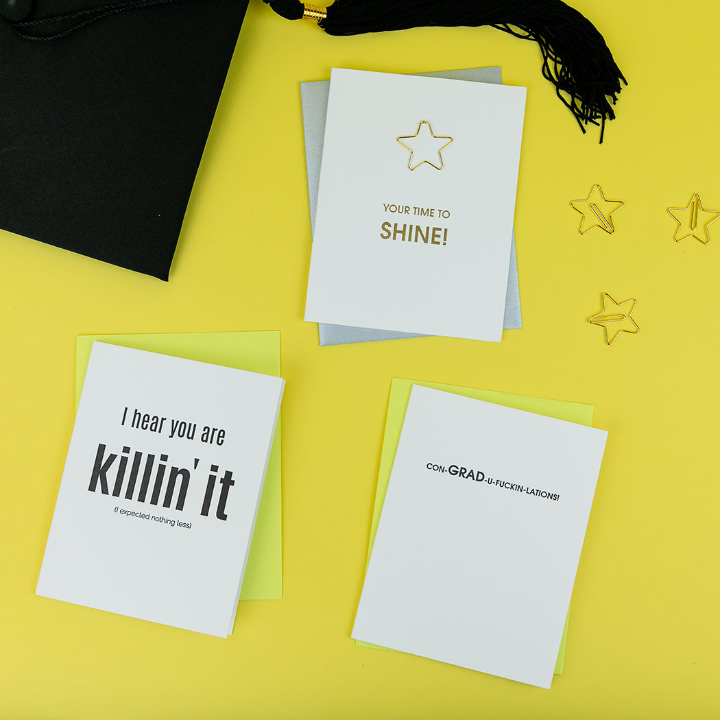 Killin' It - Letterpress Card