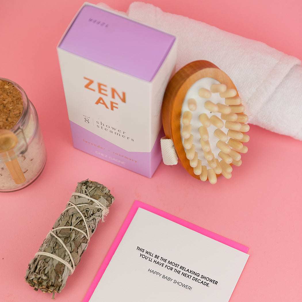 Most Relaxing Shower You'll Have For The Next Decade - Letterpress Card