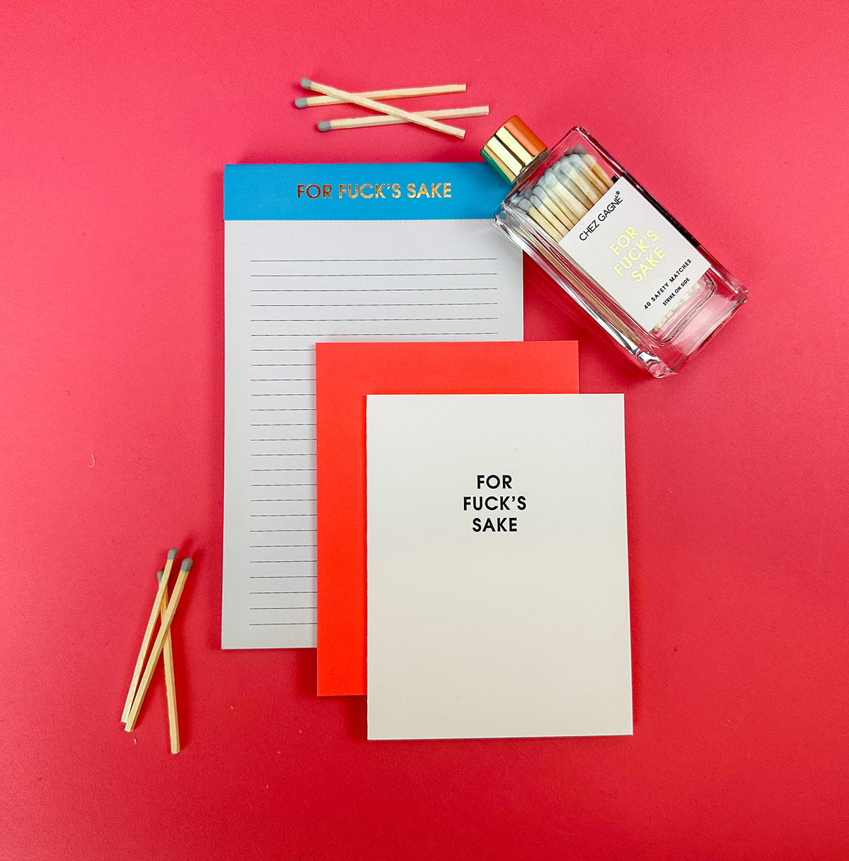 For Fuck's Sake - Lined Notepad