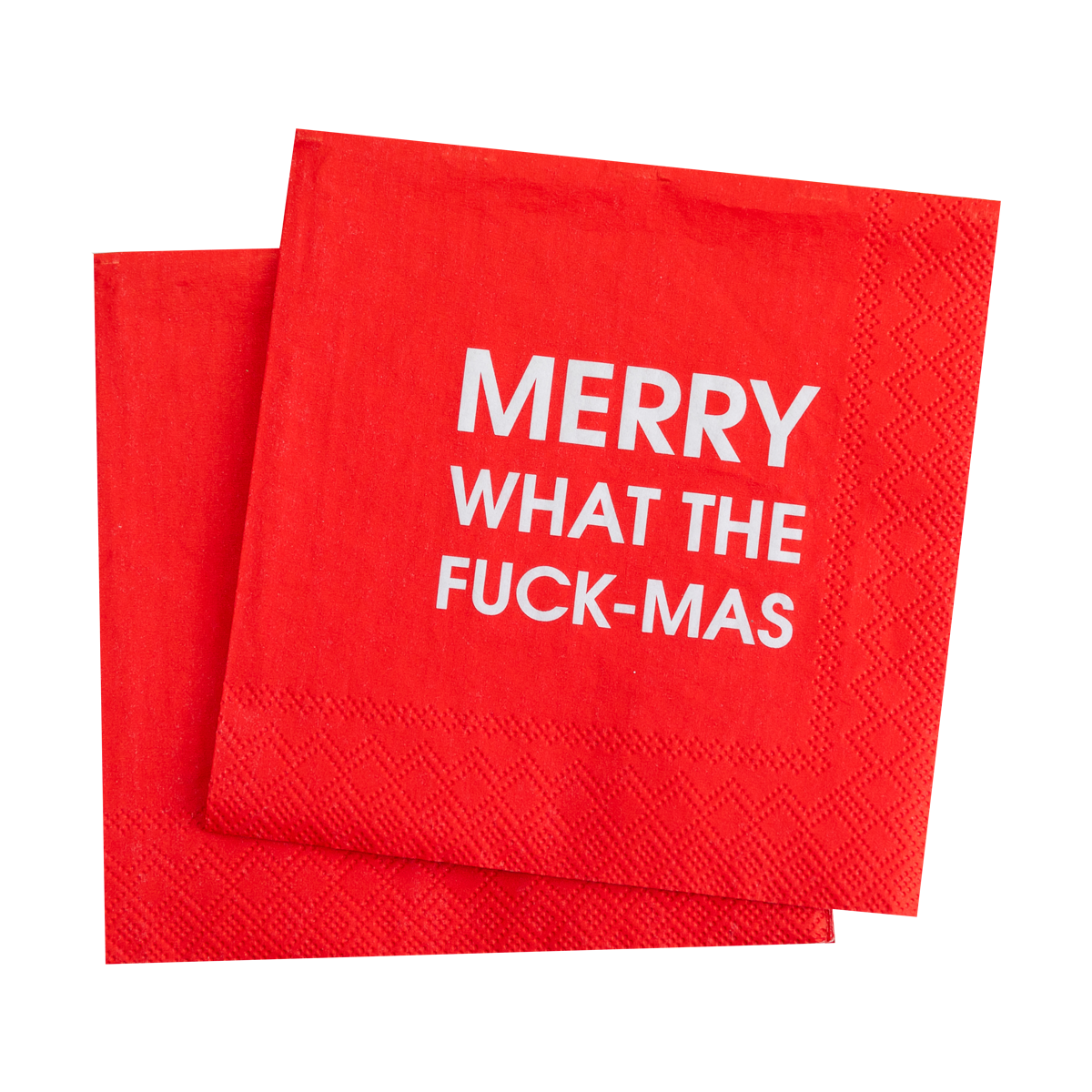 Merry What The Fuck-Mas -  Cocktail Napkins