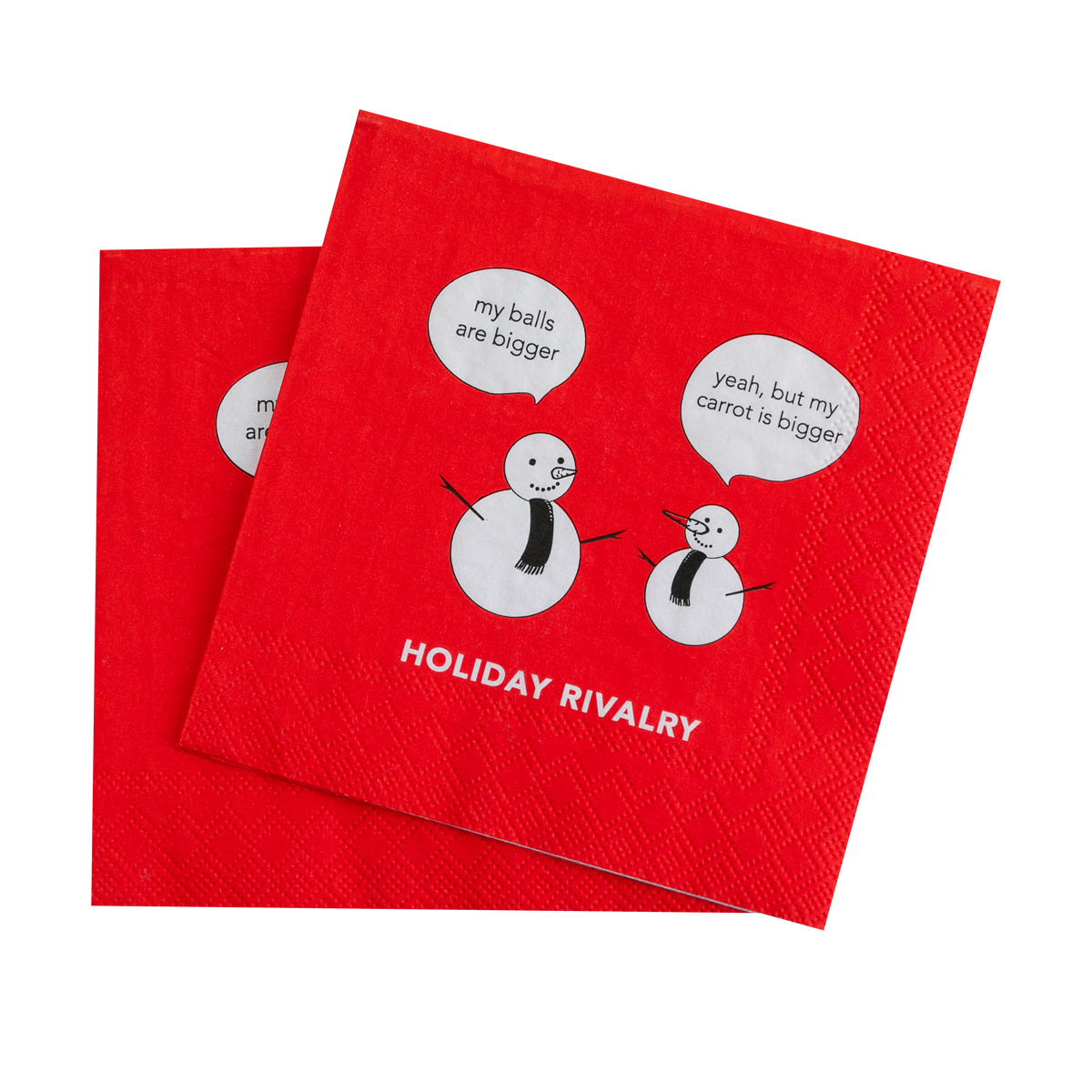 Holiday Rivalry - Cocktail Napkins