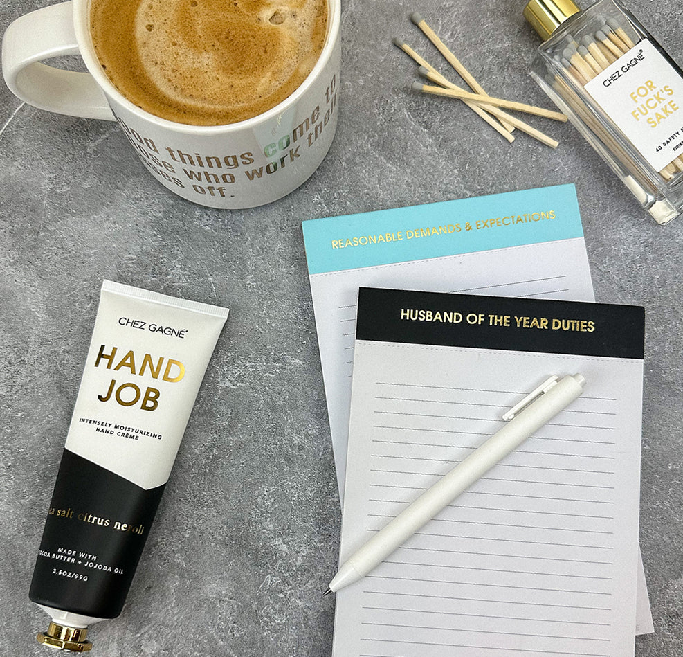 Husband of the Year - Lined Notepad