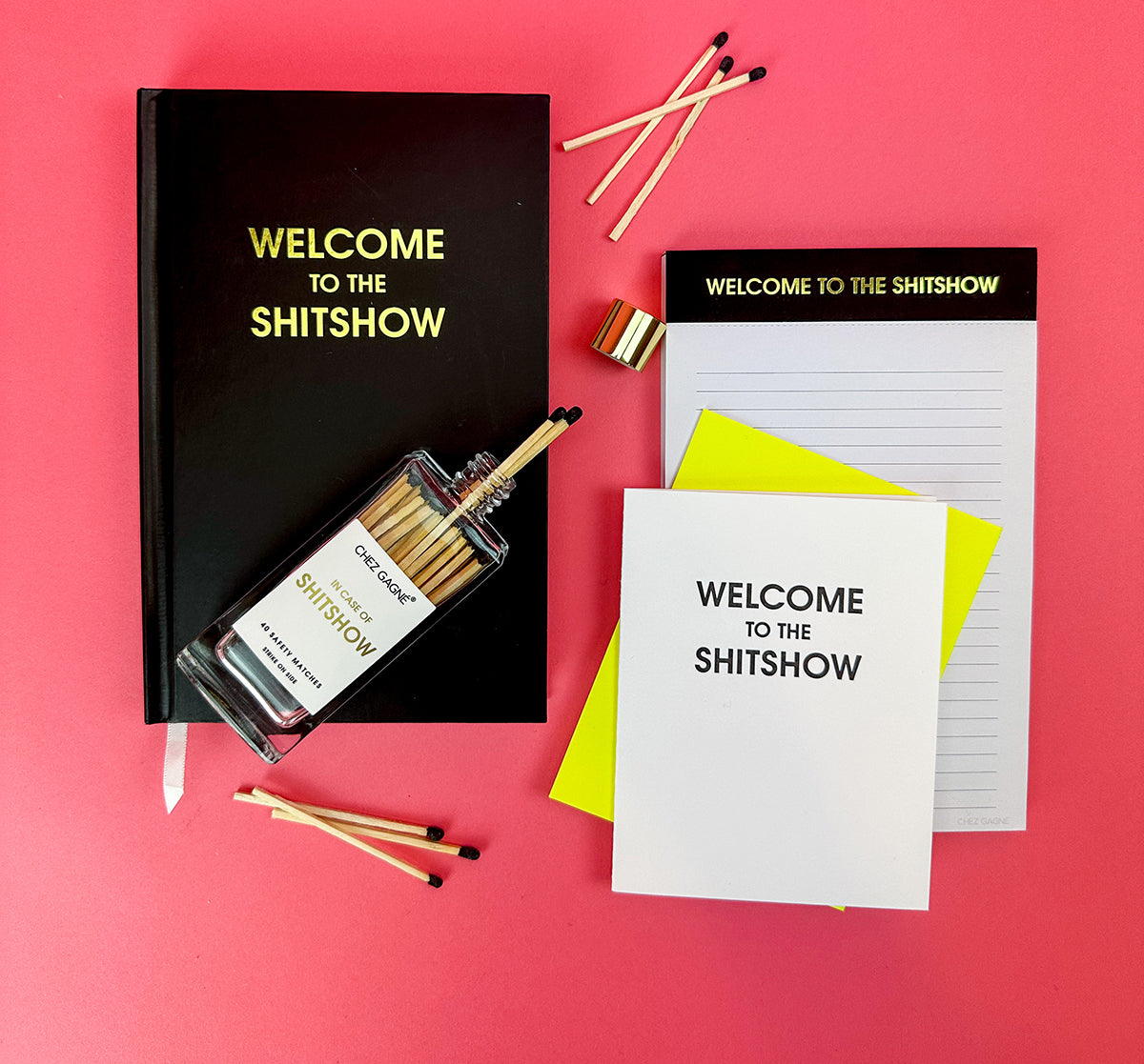 Welcome To the Shitshow  - Lined Notepad