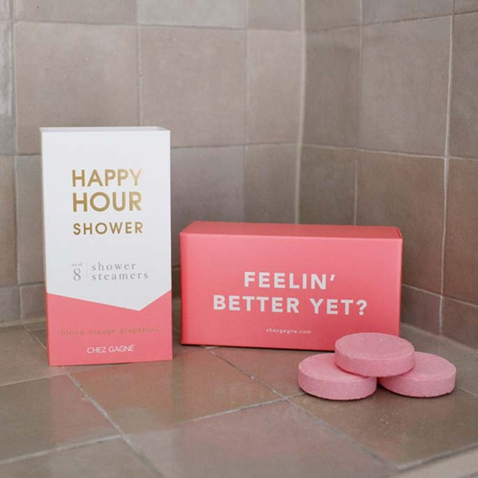 Happy Hour Shower - Shower Steamers - Blood Orange Grapefruit