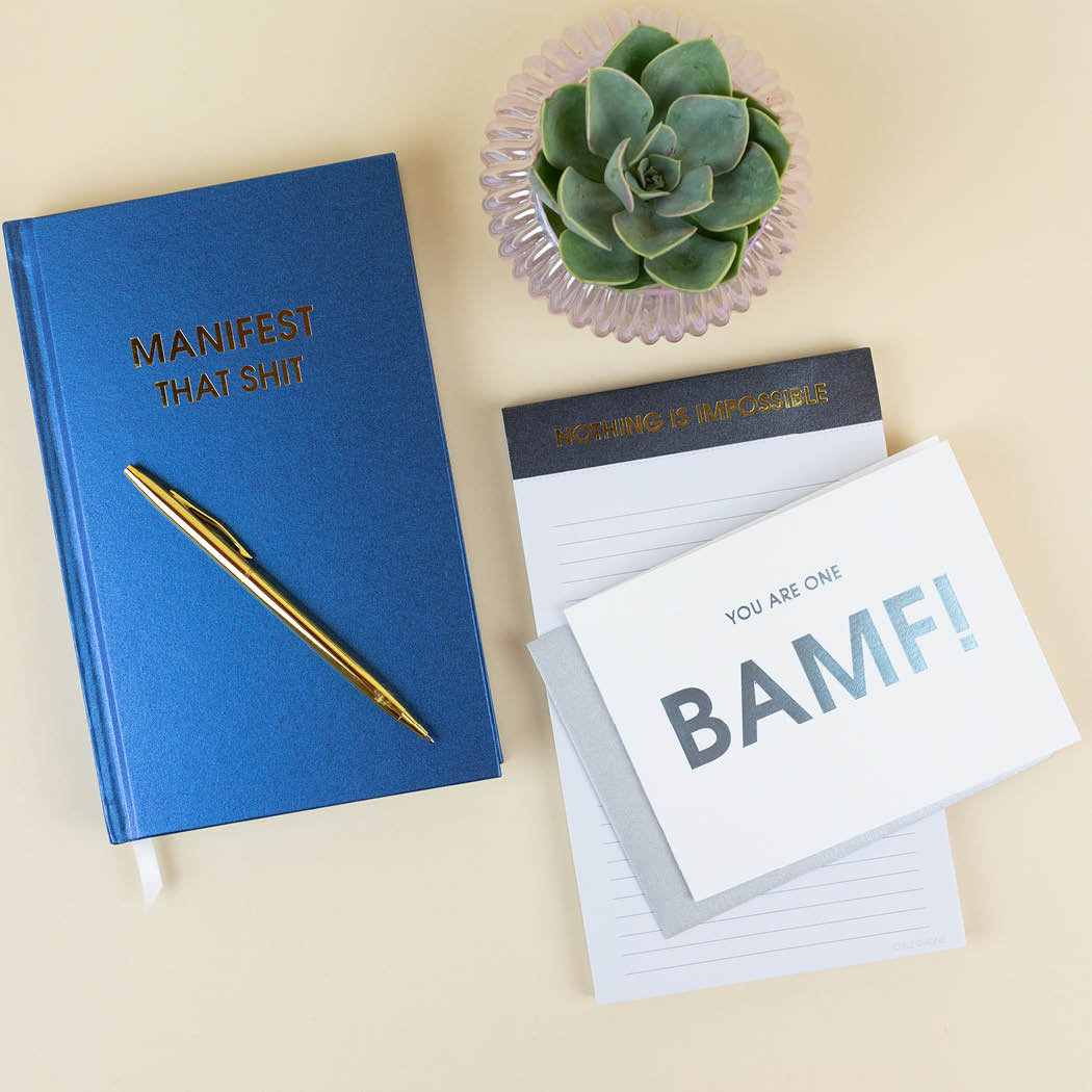 You are one BAMF - Letterpress Card