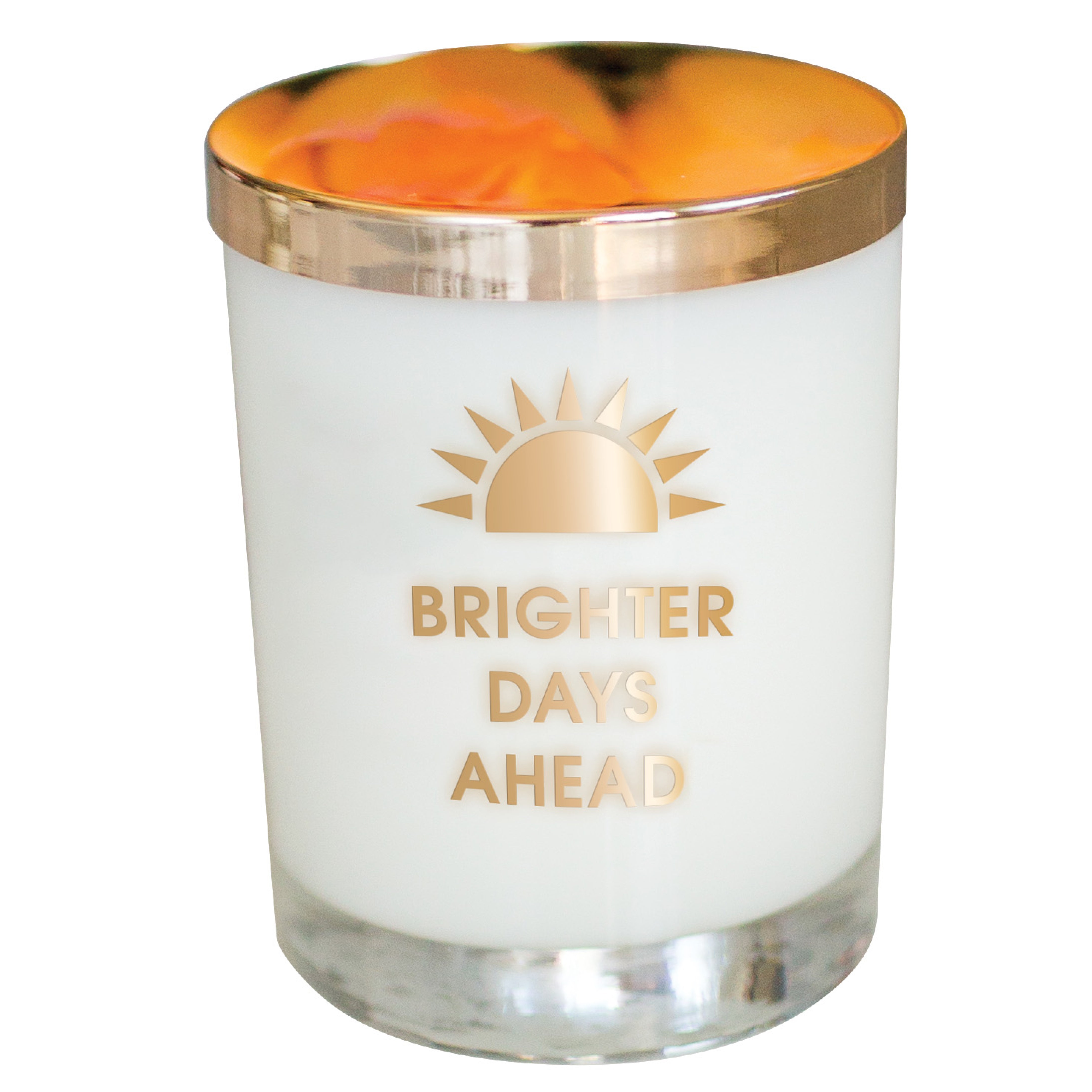 Brighter Days Ahead - Candle on the Rocks