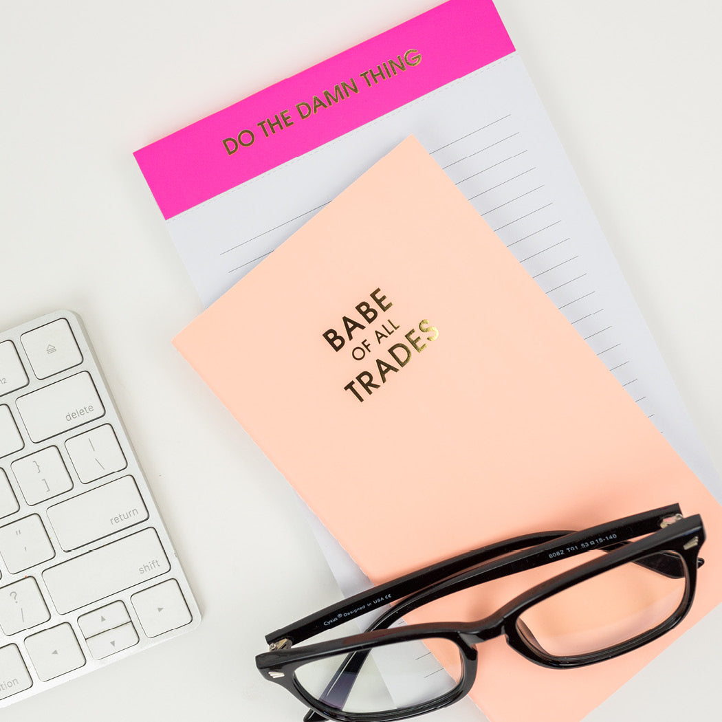 Do the Damn Thing - Lined Notepad