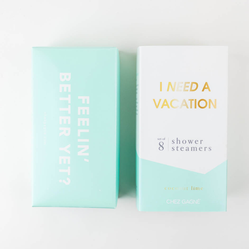 I Need A Vacation - Shower Steamers - Coconut Lime