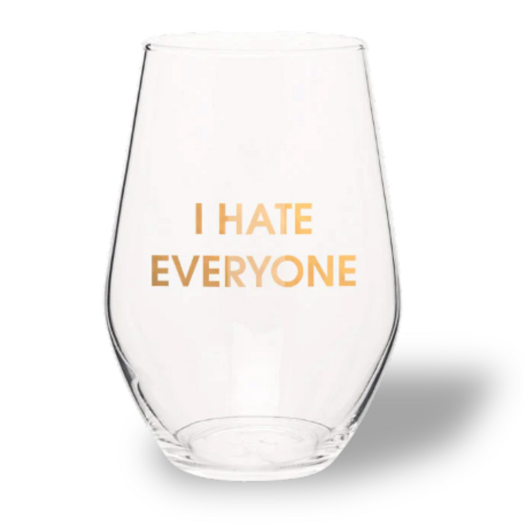Chez Gagné - Hilarious Stemless Wine Glass - 19oz