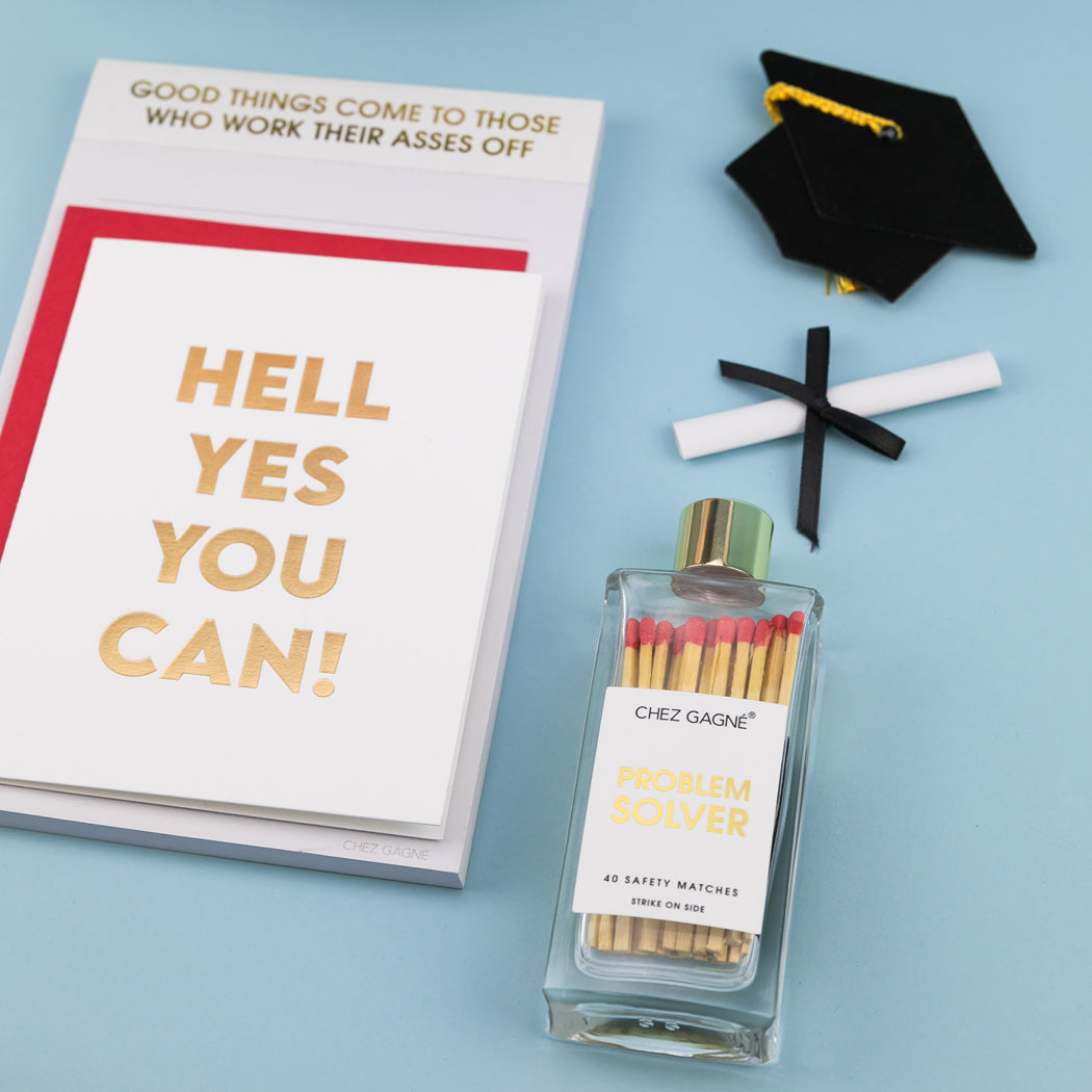 Hell Yes You Can - Encouragement Card