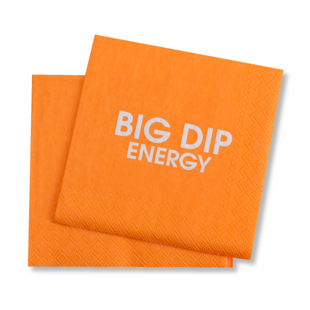 Chez Gagné Big Dip Energy Cocktail Napkins - Thumbnail 5