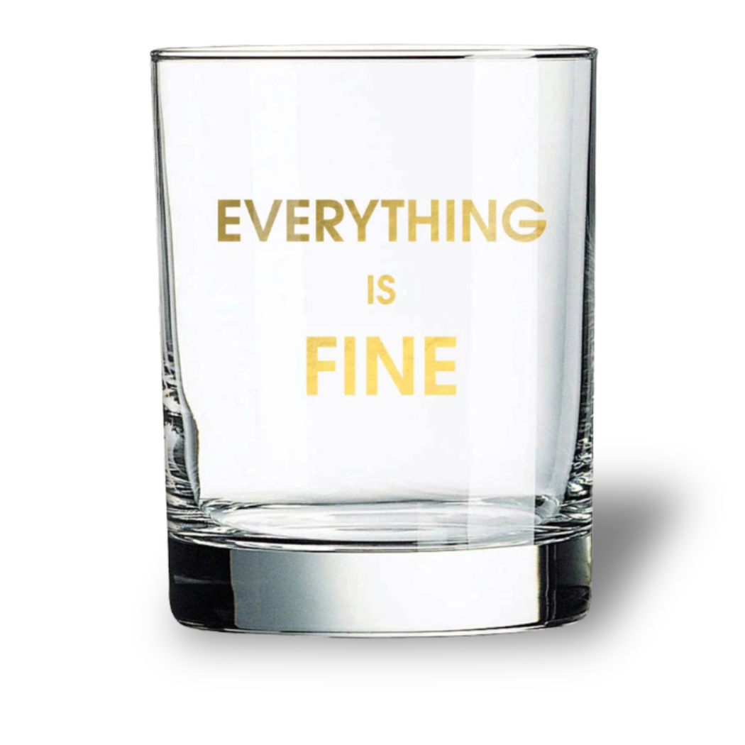 Everything is Fine - Rocks Glass - Thumbnail 2