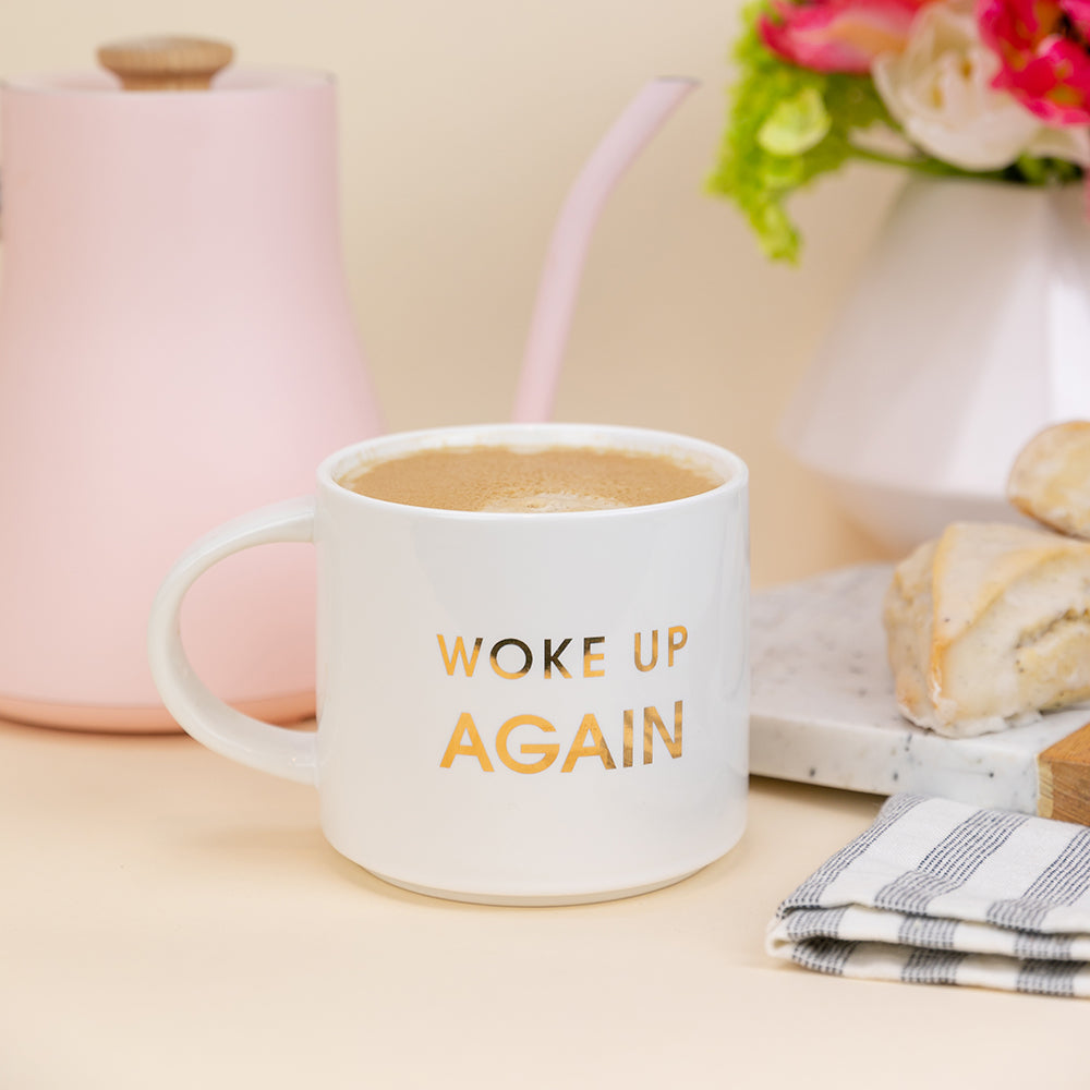 Coffee Mug Duo: Woke Up Again + Brighter Days Ahead *GMA DEALS*