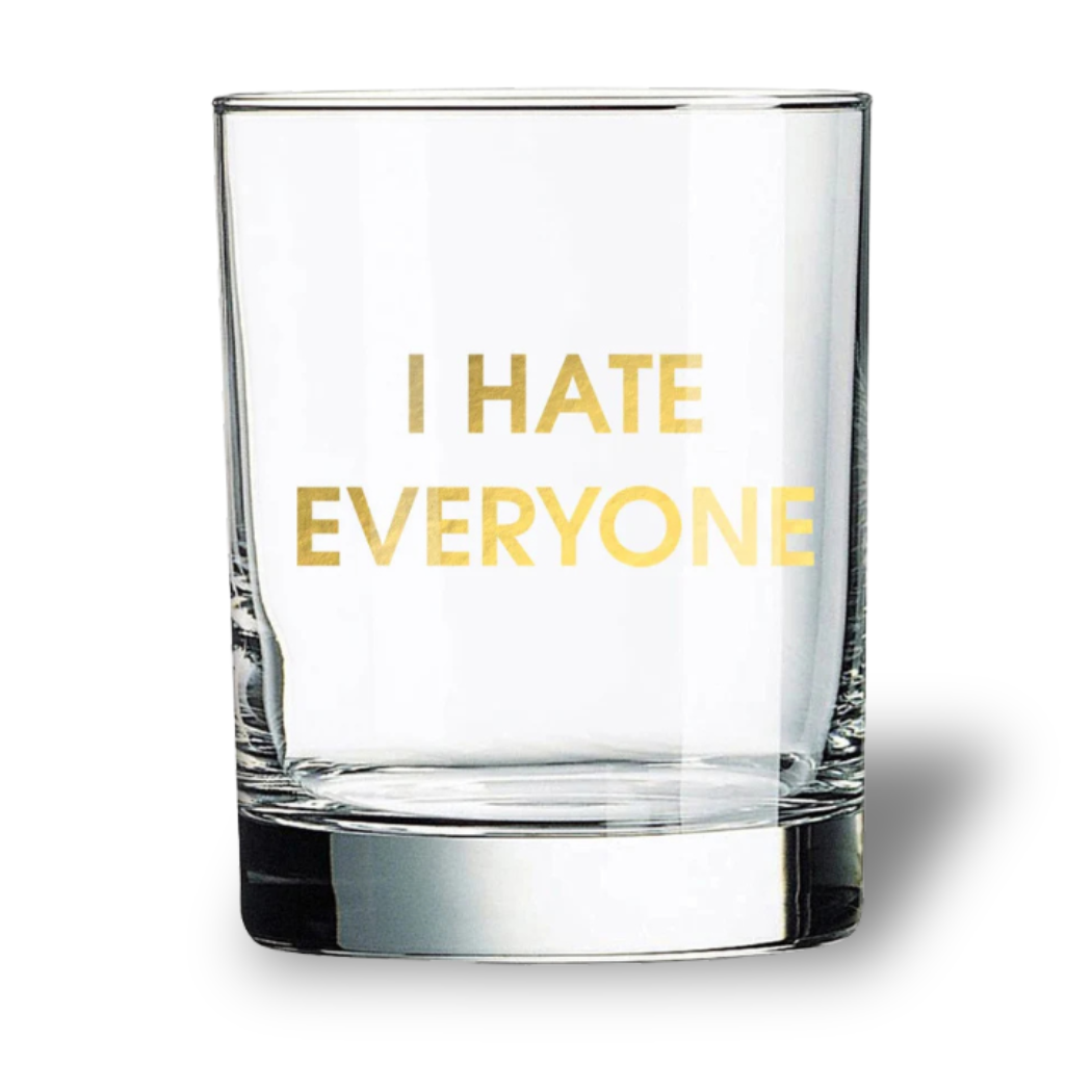 I Hate Everyone - Rocks Glass - Thumbnail 2