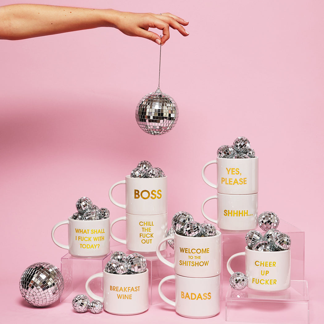 Welcome to the Shitshow - Gold Foil Oversized Mug