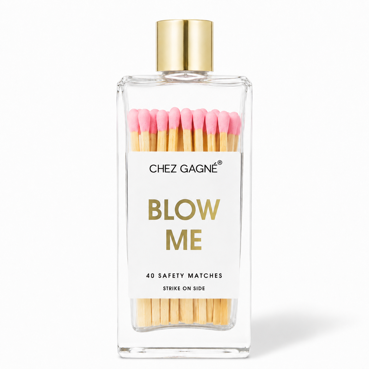 Blow Me - Glass Bottle Safety Matches