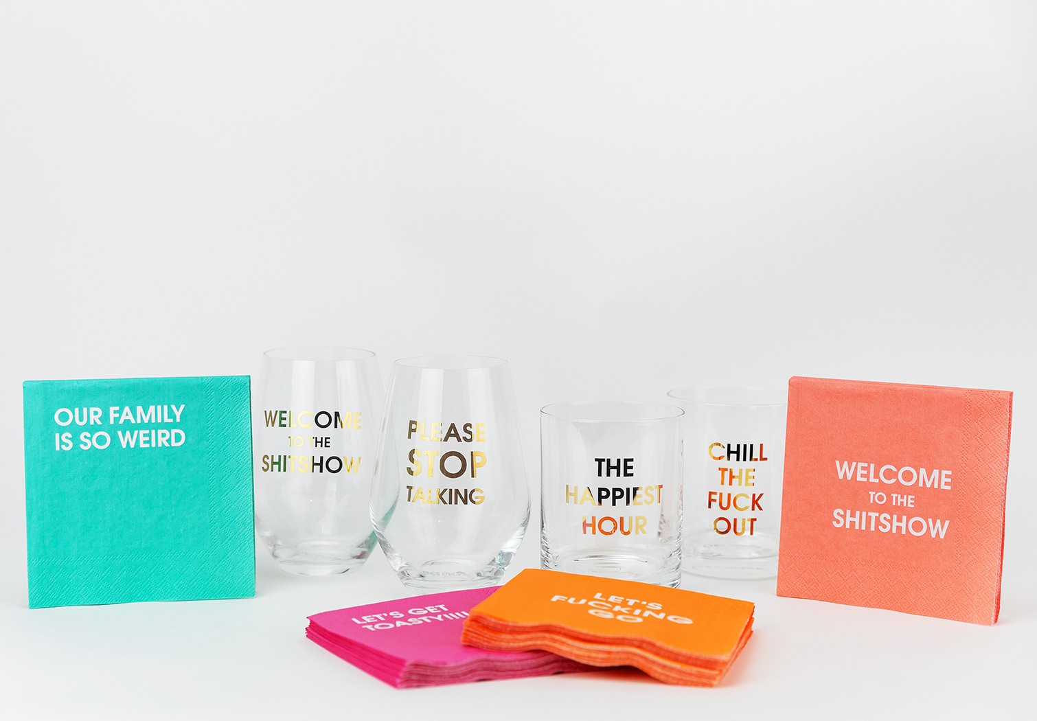 The Boozy Foursome Gift Set