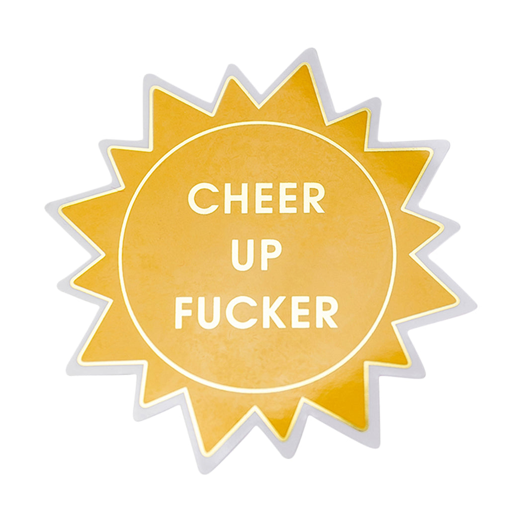 Cheer Up Fucker - Vinyl Sticker