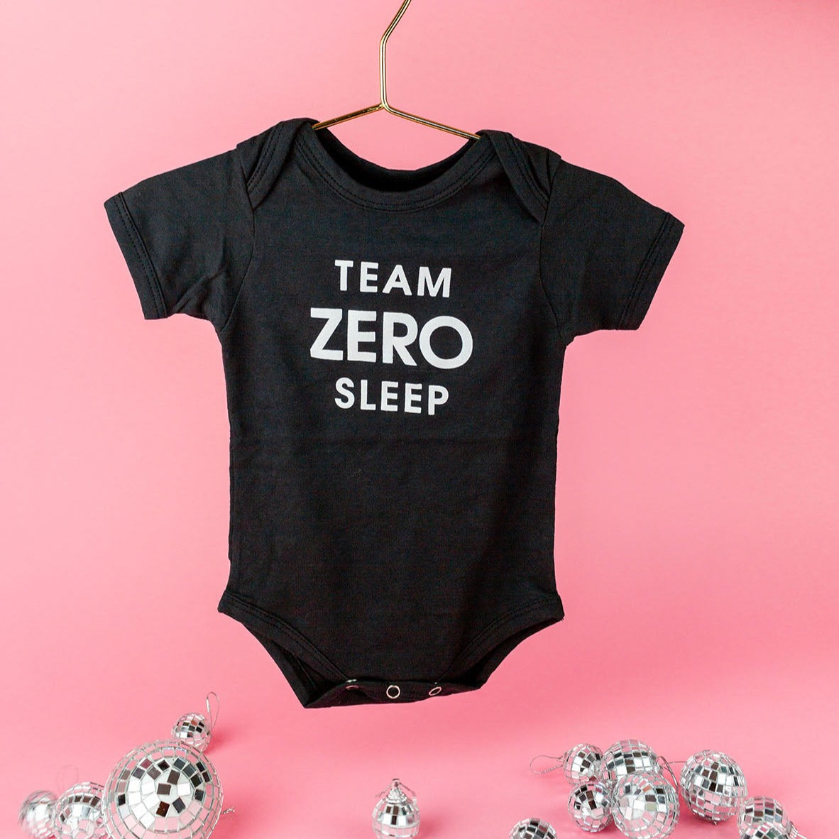 Team Zero Sleep - Baby Onesie