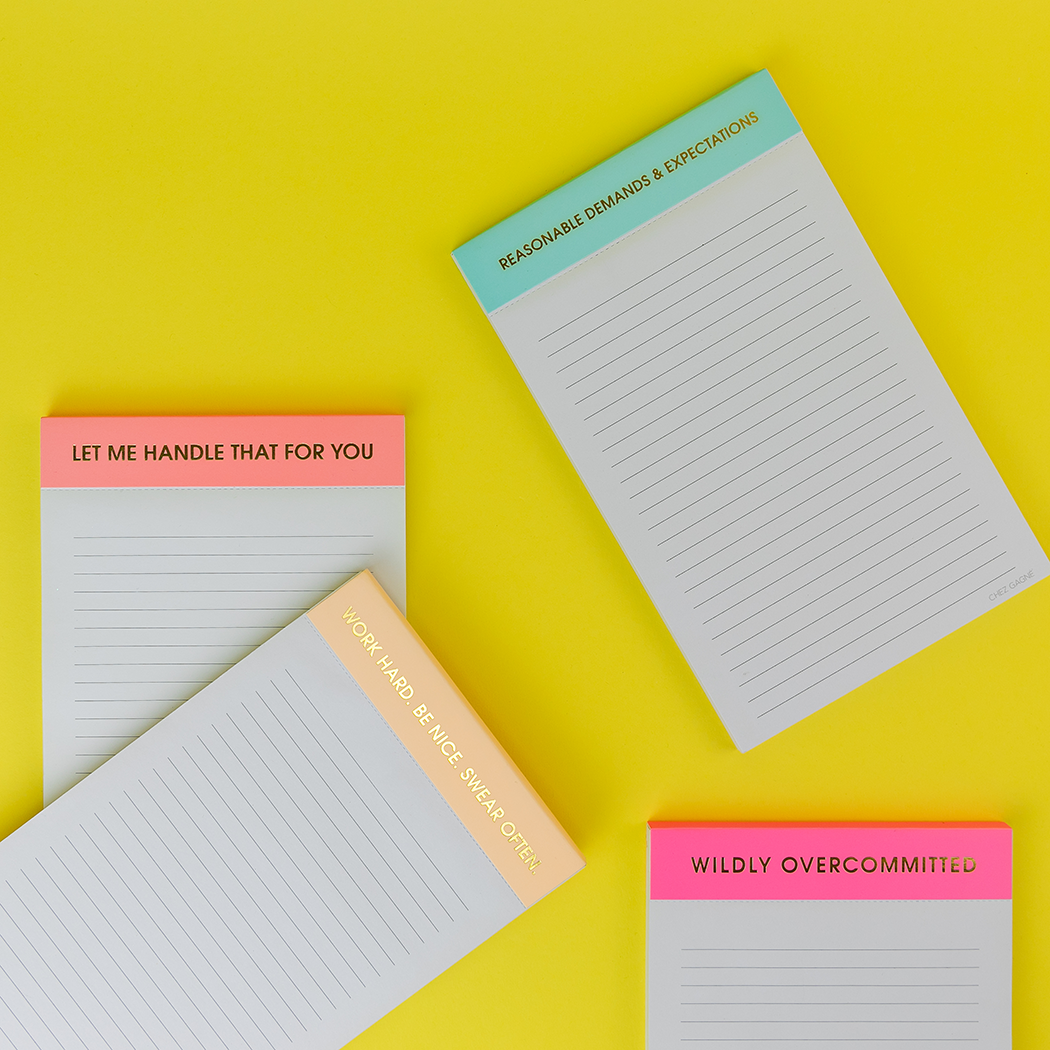 The Foursome - Pick Any 4 Notepads - Bundle of 4